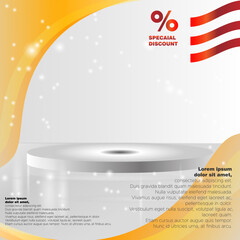 Modern car design template. Vector illustration for advertising, corporate identity, brochure, annual report, magazine, poster, flyer.