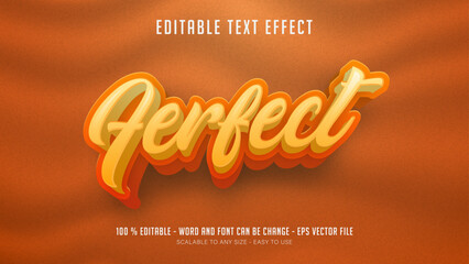 ferpect editable text effect