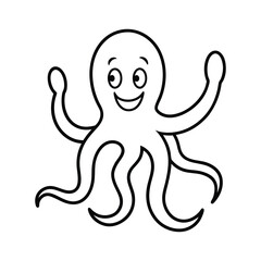 octopus cartoon character