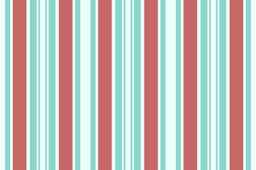 Obraz premium Classic vertical stripes in red, teal, and white offer a clean and versatile pattern. Ideal for backgrounds, textiles, or graphic design projects. A fresh, timeless aesthetic.