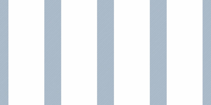 Tite stripe pattern lines, border seamless vertical textile. Vealistic texture fabric background vector in white and cyan colors.