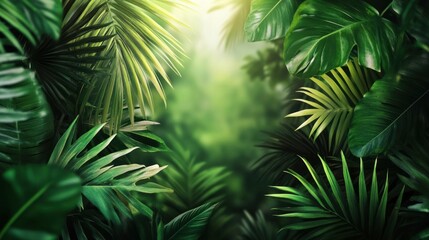 Tropical product background