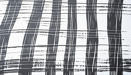 Rough, uneven black and white stripes; hand-drawn texture, monochrome pattern, monochrome