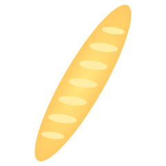 baguette bread vector