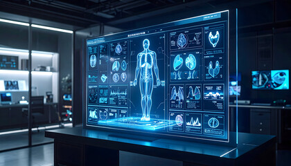 Digital human anatomy display technology