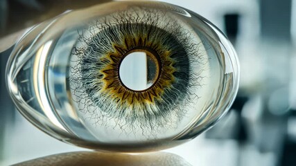 organs in a capsule against the background of a laboratory. Selective focus. science. - Powered by Adobe