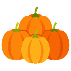 pumpkin isolated on white background