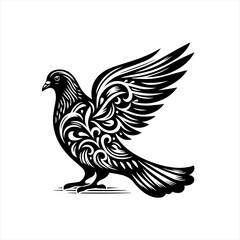 Obraz premium A dove illustration