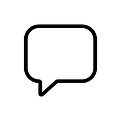 Naklejka premium Chat Buble 