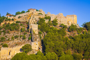 Obraz premium In the historic centre of Alanya