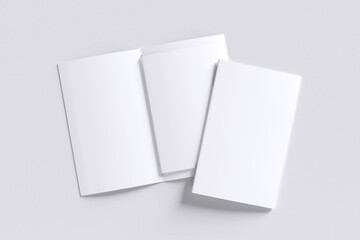 Menu White Background For Mockup Template