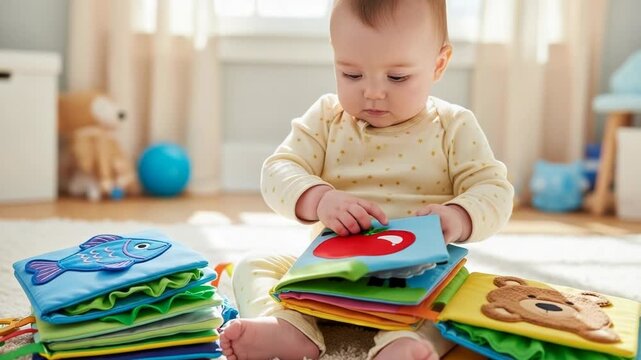 Baby's First Book: Sensory Exploration and Early Learning