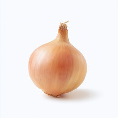 Fototapeta premium Onion bulb isolated on white background