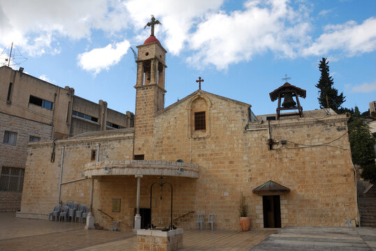 Iglesia ortodoxa griega de la Anunciaci&oacute;n en Nazaret, Israel