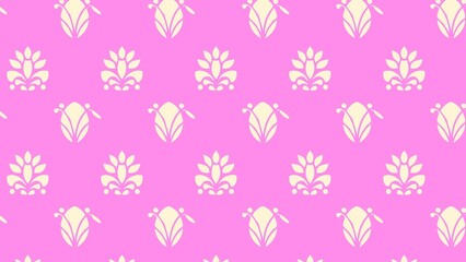 vector floral pattern design colored