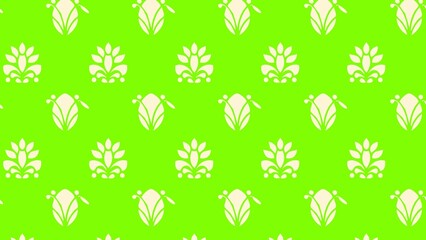 vector floral pattern design colored
