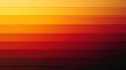 Abstract Gradient of Warm Hues: A visually compelling abstract featuring a seamless gradient of warm colors, transitioning from vibrant yellows to deep reds, creating a sense of depth and energy.