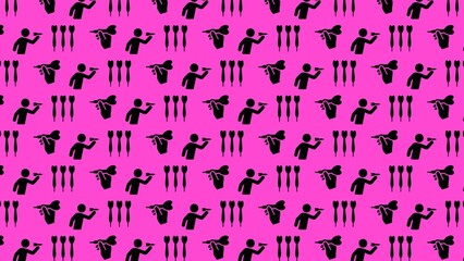 VECTOR SEAMLESS DART GAME PATTERN 