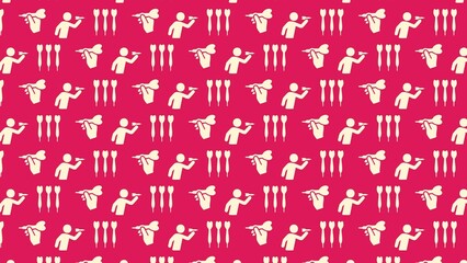 VECTOR SEAMLESS DART GAME PATTERN 
