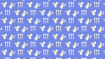 VECTOR SEAMLESS DART GAME PATTERN 