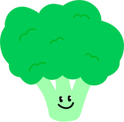 Broccoli vege illustration