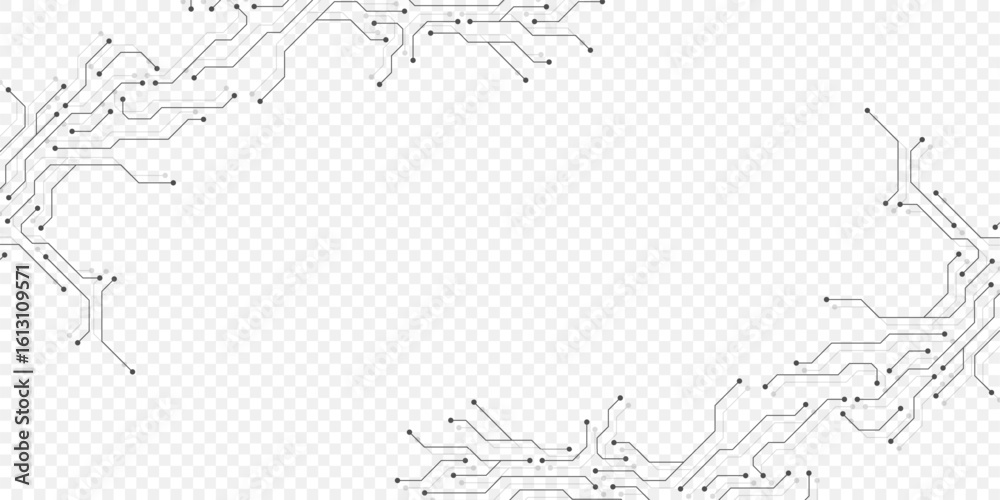 Poster motherboard digital abstract background. ai circuit board technology texture design. semiconductor a