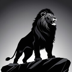 lion vector illustration
