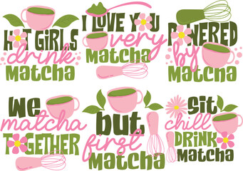 Matcha Bundle - Matcha Lover Designs