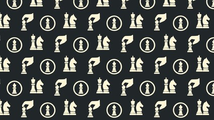 Chess vector pattern design