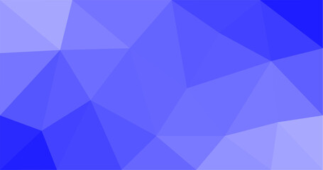 Obraz premium Blue Abstract Low polygonal background Triangle geometric Texture Pattern