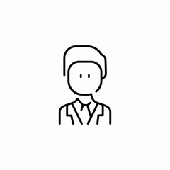 simple person icon icon sign vector