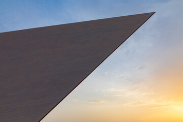 Modern exterior of the Oman Across Ages Museum in Manah, Sultanate of Oman , Manah, Oman - July 28...