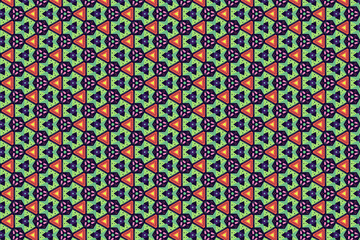 Oriental pattern for textiles, wallpaper, for use in graphics .