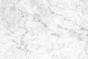 White marble texture with natural pattern for background or design artwork.