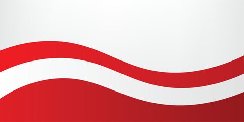 Obraz premium Happy Independence Day Republic Of Indonesia, 17 august. greeting card with red and white design. vector ilustration.