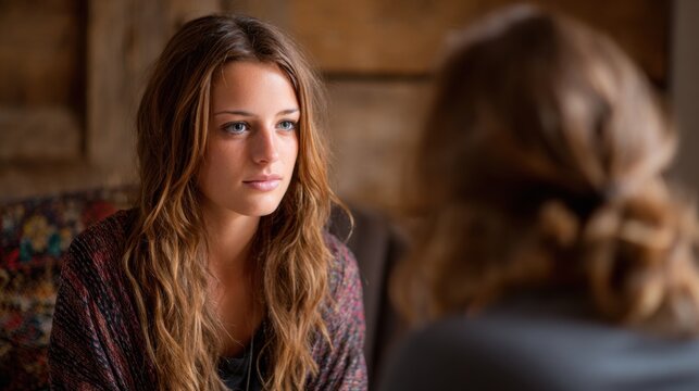 Dialogue between therapists and clients aimed at supporting emotional growth and mental wellbeing.
