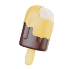Ice Cream Cone 3D Icon