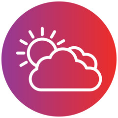 Day Line Icon Style