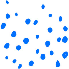 Candy of scattered dots