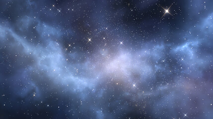 Obraz premium A mesmerizing view of the cosmos featuring vibrant colors and twinkling stars against a dark celestial backdrop.