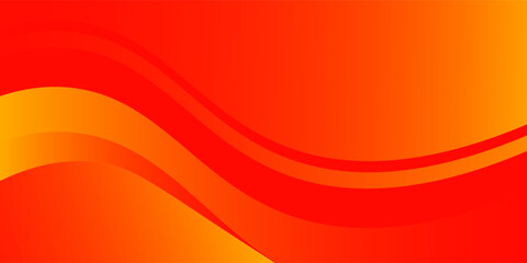 Abstract red ang orange fluid shape modern background. Fit for presentation design.
