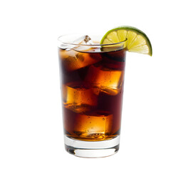 Iconic beverages (Bloody Mary, Mojito, Cuba Libre) - presented with a white background

