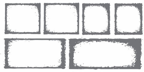 overlay stamp texture with effect grunge, damaged, old, concrete and other. Different paint textures with drop ink splashes. Overlays vector