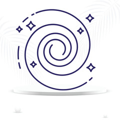  Galaxy Astronomy Space Universe Icon