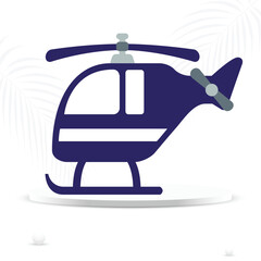  Helicopter Icon Aviation and Rescue Vehicle