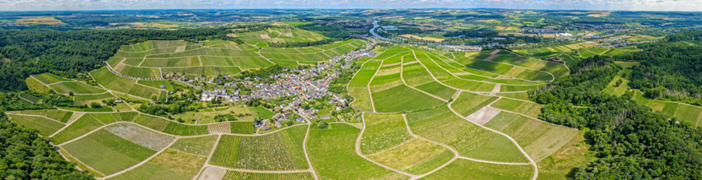 Moselle Valley Wine Growing region in Luxembourg 