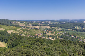 Landschaftspanorama, Steiermark, Vulkanland.
