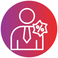 Best Seller Line Icon Style