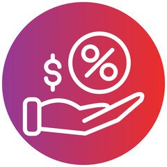 Loan Line Icon Style