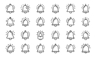  Collection of Glowing Digital Marketing, Communication, and Business Icons